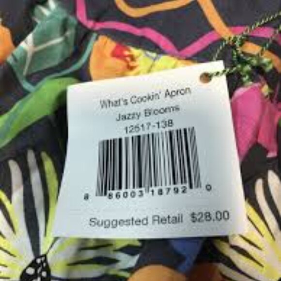NIB Vera Bradley  What's Cookin' Apron Jazzy Blooms - Picture 3 of 4
